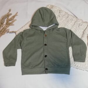 Campera waffle liviano verde