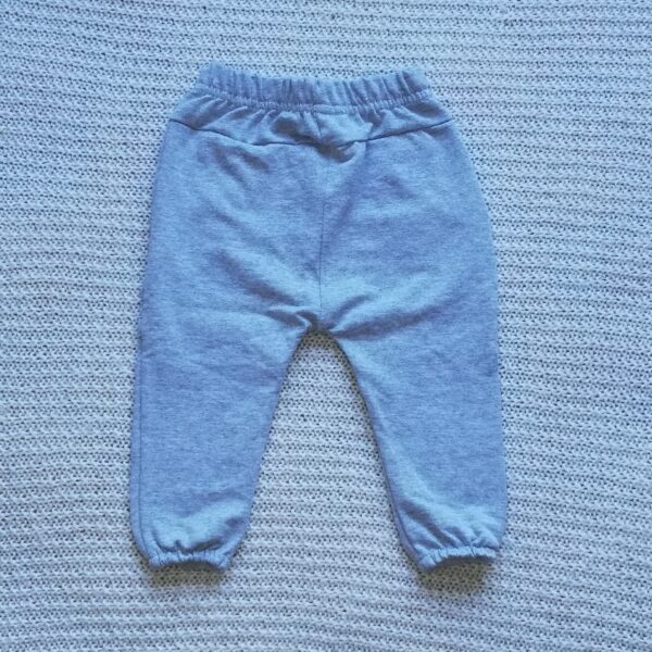 Pantalon bebe jogger gris - Image 2